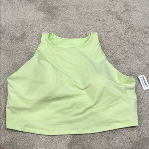 Brand new with tags. Cropped, Neon green active top. Size XXL